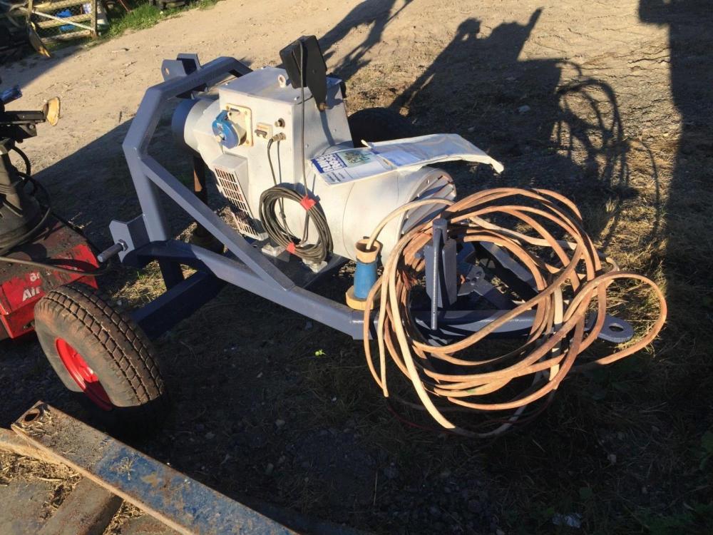 Generator 15 – kva pto tractor driven £570 – Cogmans Farm Machinery